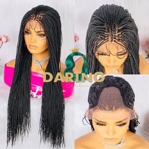 Black Braided Wig